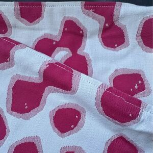 Custom Perennials pillow cover 20x20 - fabric on both sides, indoor/outdoor